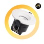 Spot encastrable LED rond CCT réglable sur 3 températures de 2700-4000ºK - 6W - Dimmable TRIAC - Ø68mm - IP65 - Blanc