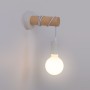 Ampoule LED décorative "Milky" - E27 G95 - 6W - Blanc chaud 3000K