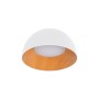 Plafonnier LED rond CCT réglable sur 3 températures de 3000-6000ºK - 12W - Effet bois - ø35cm