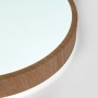 Plafonnier LED circulaire CCT réglable sur 3 températures de 3000-6000ºK - 24W - Couleur bois - Ø40cm