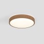 Plafonnier LED circulaire CCT réglable sur 3 températures de 3000-6000ºK - 24W - Couleur bois - Ø40cm