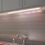 Réglette LED sous meuble cuisine T5 18W CCT réglable sur 3 températures de 3000-6500ºK - 150cm - Opale