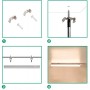 Réglette LED dimmable sous meuble cuisine 18W – CCT ajustable 3 intensités