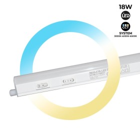 Réglette LED dimmable sous meuble cuisine 18W – CCT ajustable 3 intensités