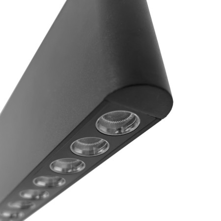 Luminaire linéaire LED CCT réglable de 3000-5000ºK - Bidirectionnel - Puissance réglable 20W/30W/40W - 120cm - UGR 17