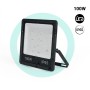 Projecteur LED extérieur 100W noir - Éclairage puissant IP65