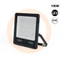 Projecteur LED extérieur 100W noir - Éclairage puissant IP65