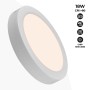 Plafonnier LED rond en saillie 18W Haute Efficacité