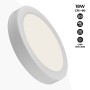 Plafonnier LED rond en saillie 18W Haute Efficacité
