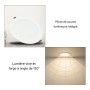 Spot LED encastrable circulaire 4W - Découpe Ø77mm