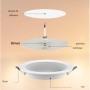 Spot LED encastrable circulaire 4W - Découpe Ø77mm