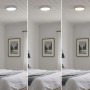 Plafonnier LED rond CCT réglable sur 3 températures différentes de 3000-6000ºK en saillie 30W - Ø40cm - 2000lm - IP20