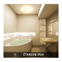 Plafonnier LED rond en saillie 18W 2040Lm CCT réglable sur 3 températures différentes de 3000-6000ºK IP65