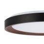 Plafonnier LED décoratif 40W - CCT réglable sur 3 températures différentes de 3000-6000ºK - Télécommande Finition noire