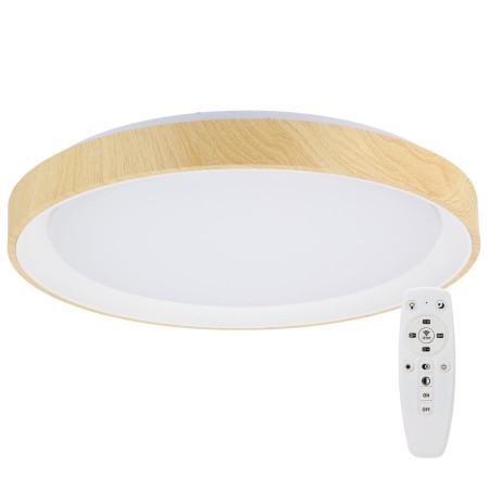 Plafonnier LED décoratif 36W - CCT réglable sur 3 températures différentes de 3000-6000ºK - Télécommande