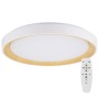 Plafonnier LED décoratif 40W - CCT réglable sur 3 températures différentes de 3000-6000ºK - Télécommande Finition blanche