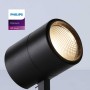 Spot LED sur rail triphasé CCT réglable sur 3 températures différentes de 3000-6000ºK 42W - CRI 95 - Driver Philips intégré