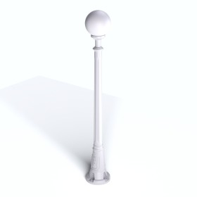 FUMAGALLI "GLOBO ARTU/G250" lampadaire extérieur - 8.5W - E27 - CCT - Mât 1.50mts