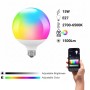 Ampoule Intelligente WIFI RGB+CCT 15W E27 avec Commande Vocale