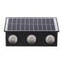 Applique murale solaire LED 3.0W - batterie 3,7V - IP65