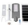 Lampadaire solaire LED 100W 5000K Panneau 6V 25W Batterie 20Ah Capteur crépusculaire / Télécommande
