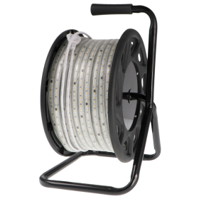 Rouleau de bande LED SMD 220 V, 15 W/m, 1500 lm/m, avec bobine - 50 mètres