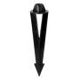 Balise LED extérieure « Ocala » 60 cm, 12W 220 V CA 3000 K noire