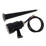 Projecteur LED de jardin avec piquet 5W 60º IP65 3000K Finition noire