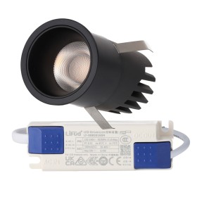 Spot Downlight LED encastrable 7W 700Lm 2700ºK Circulaire PRO SMD3030 50 000H