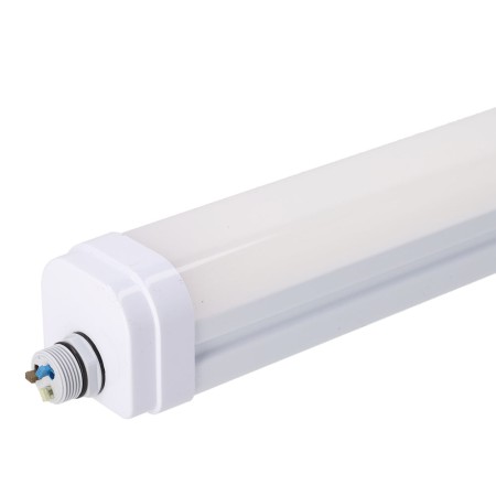 Réglette LED intégrée étanche Philips IP66 connectable 120 cm puissance variable (20/28/36W) - CCT réglable de 3000K à 6000K
