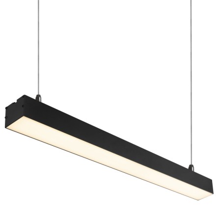Luminaire Linéaire LED Philips 2835 60Cm 20W 2700ºK IP40 Finition Noire