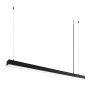 Luminaire Linéaire LED Philips 2835 150Cm 50W 2700ºK IP40 Finition Noire