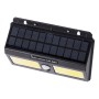 Applique murale solaire LED "Lumiastra" IP65 avec capteur - batterie : 3,7 V 1 200 Ma - 6000K