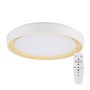 Plafonnier LED rond 36W - CCT réglable sur 3 températures différentes de 3000-6000ºK - avec Télécommande - Finition blanche