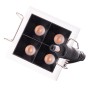 Spot Downlight LED encastrable 5W 382,5Lm Rectangulaire PRO SMD3030 50 000H