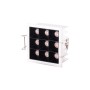 Spot Downlight LED encastrable rectangulaire 10W 765Lm PRO SMD3030 40 000H