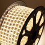 Bande de 120 LEDs/M 500W 1000Lm SMD5050 220VAC IP65 x50M 40.000H