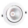 Spot LED Downlight encastrable circulaire 40W 6000Lm Orientable 40 000H