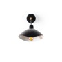 Applique "LUMEN" Design Moderne Aluminium Noir