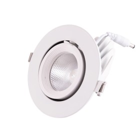 Spot LED Downlight encastrable 15W 2550Lm Circulaire Orientable 40 000H