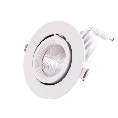 Spot LED Downlight encastrable 15W 2550Lm Circulaire Orientable 40 000H