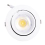 Spot LED Downlight encastrable circulaire 30W 4500Lm Orientable 40 000H