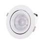 Spot LED Downlight encastrable circulaire 30W 4500Lm Orientable 40 000H