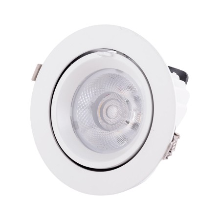 Spot LED Downlight encastrable circulaire 30W 4500Lm Orientable 40 000H