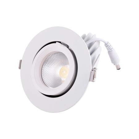 Spot LED Downlight encastrable circulaire 20W 3000Lm Orientable 40 000H
