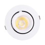 Spot LED Downlight encastrable circulaire 20W 3000Lm Orientable 40 000H