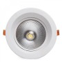 Spot LED Circulaire Downlight encastrable 15W 2100Lm Anti-éblouissant UGR19 40 000H