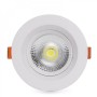 Spot LED Downlight circulaire encastrable 7W 980Lm Anti-éblouissant UGR19 40 000H