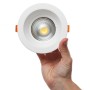 Spot LED Downlight encastrable circulaire 9W 1260Lm Anti-éblouissant UGR19 40 000H