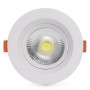 Spot LED Downlight encastrable circulaire 9W 1260Lm Anti-éblouissant UGR19 40 000H